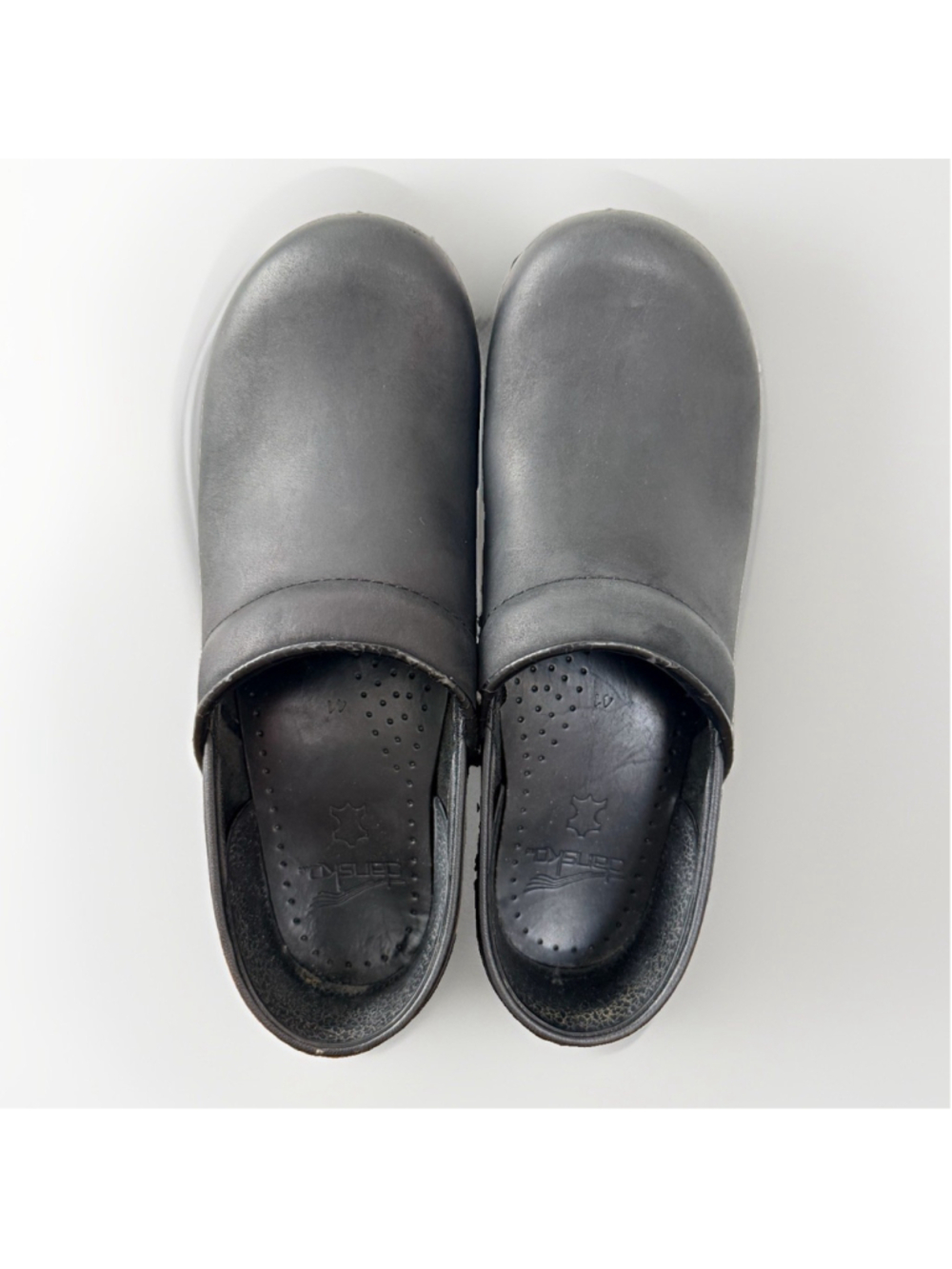 Dansko Professional Clogs Black Oiled Leather Women’s EU 41 Comfort Shoes